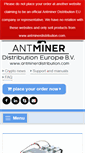 Mobile Screenshot of antminerdistribution.com